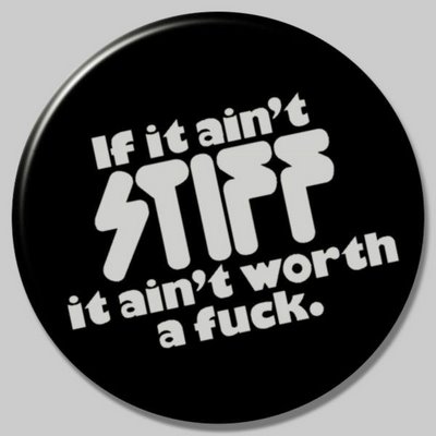 Stiff button